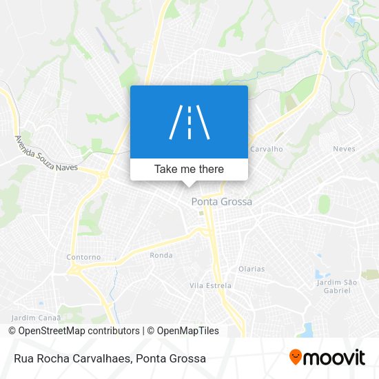 Rua Rocha Carvalhaes map