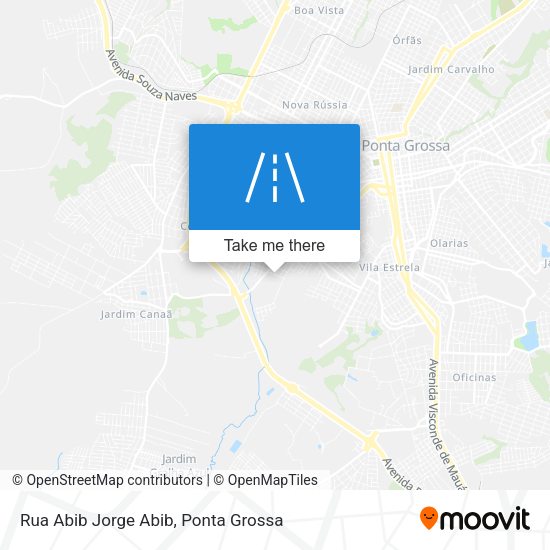 Rua Abib Jorge Abib map