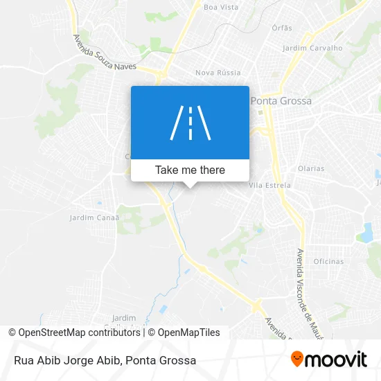 Rua Abib Jorge Abib map