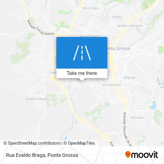 Rua Evaldo Braga map