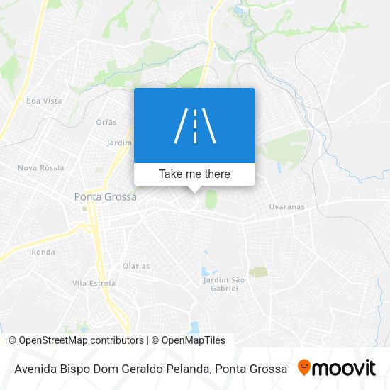 Avenida Bispo Dom Geraldo Pelanda map