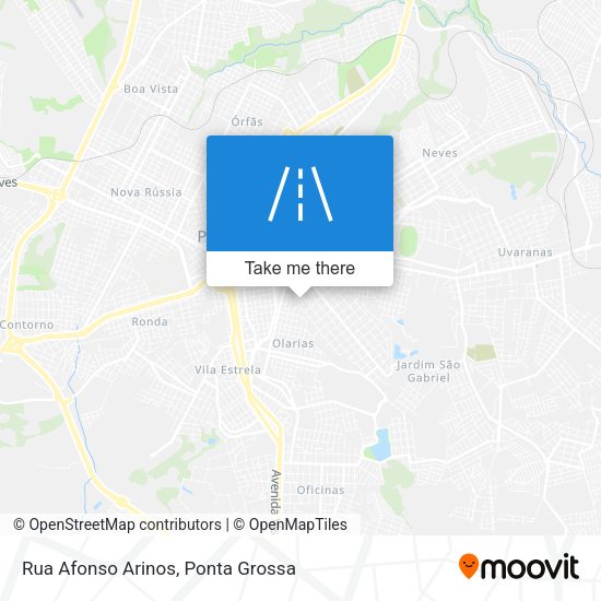 Rua Afonso Arinos map