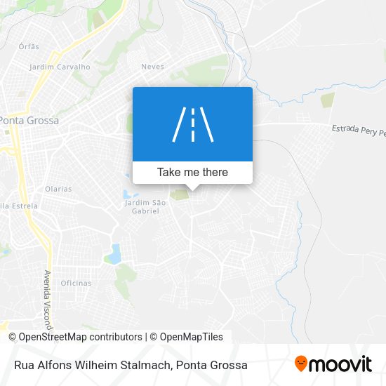 Rua Alfons Wilheim Stalmach map