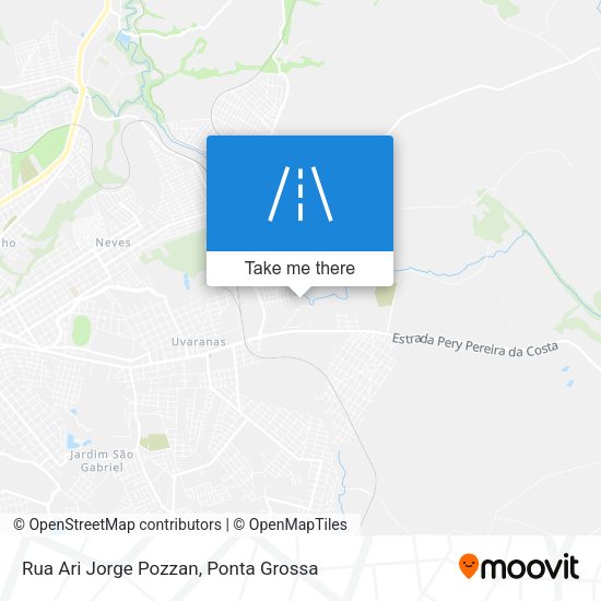 Rua Ari Jorge Pozzan map