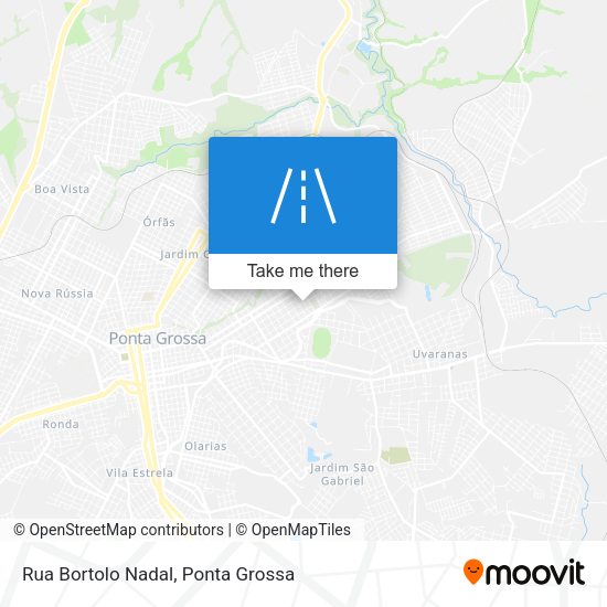 Rua Bortolo Nadal map