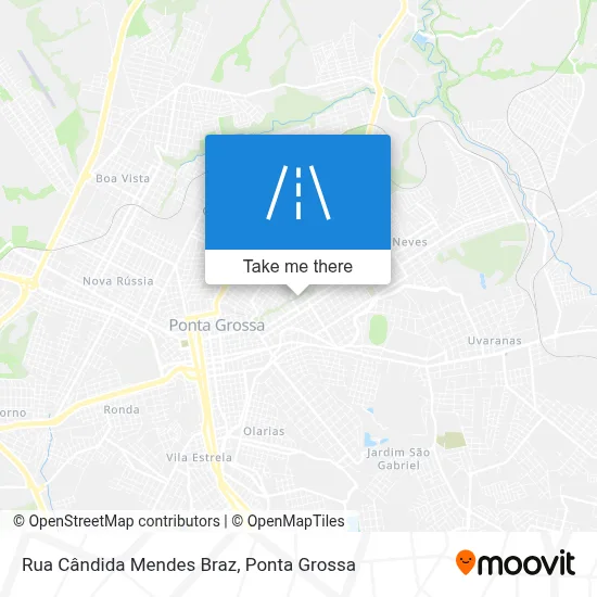 Rua Cândida Mendes Braz map