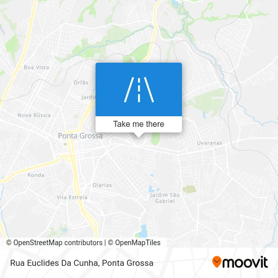 Rua Euclides Da Cunha map
