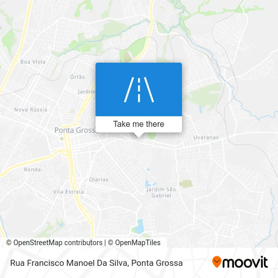 Rua Francisco Manoel Da Silva map