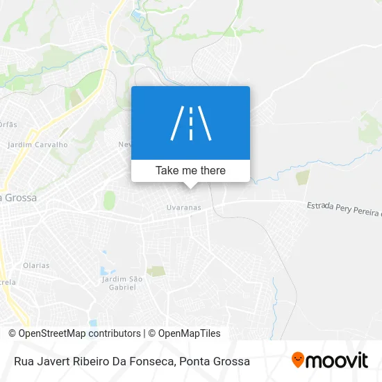 Rua Javert Ribeiro Da Fonseca map