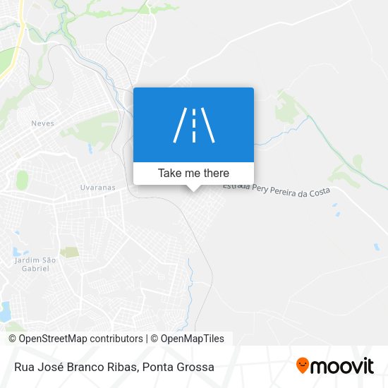 Rua José Branco Ribas map