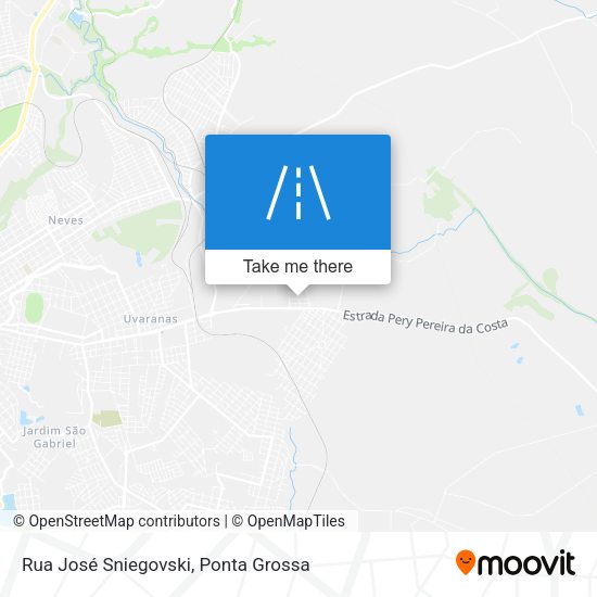 Rua José Sniegovski map