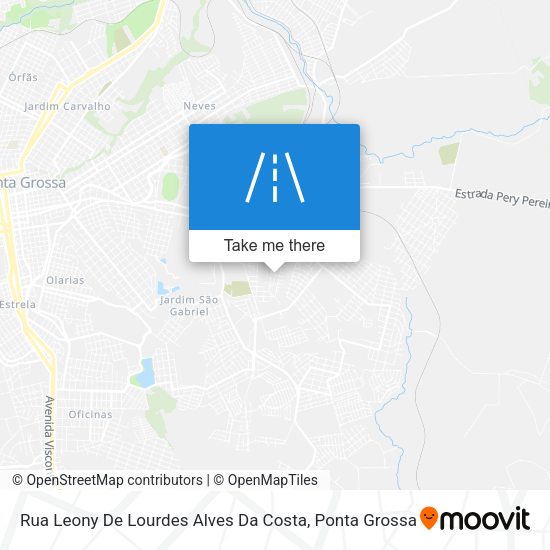 Rua Leony De Lourdes Alves Da Costa map
