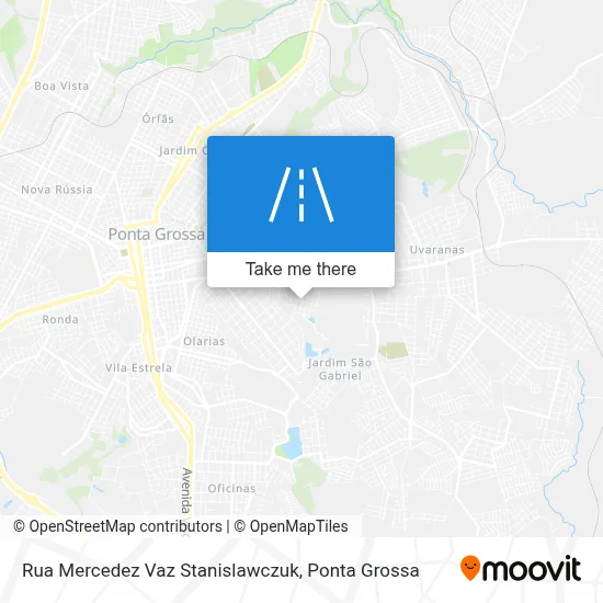 Rua Mercedez Vaz Stanislawczuk map