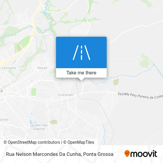 Rua Nelson Marcondes Da Cunha map