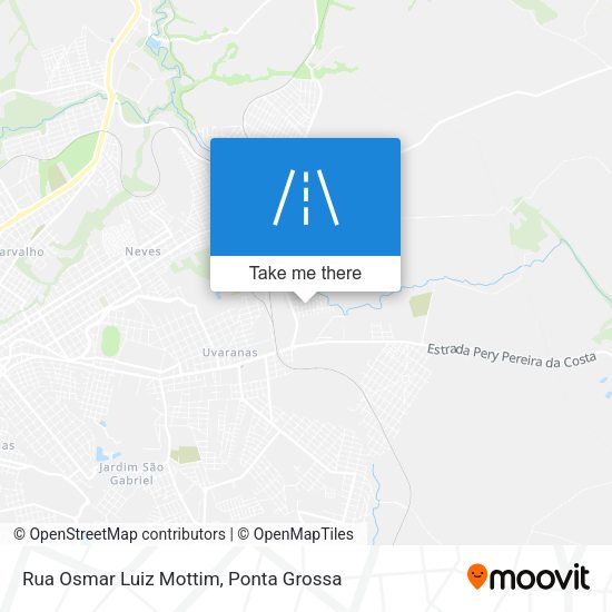 Rua Osmar Luiz Mottim map