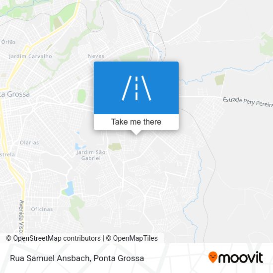 Rua Samuel Ansbach map