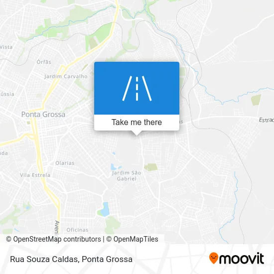 Rua Souza Caldas map