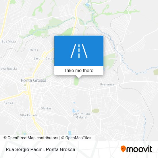 Rua Sérgio Pacini map