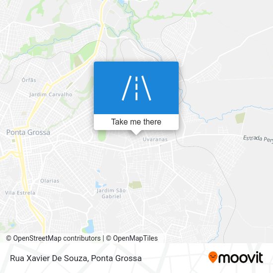 Rua Xavier De Souza map