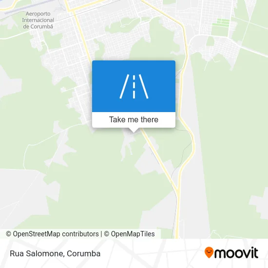 Rua Salomone map