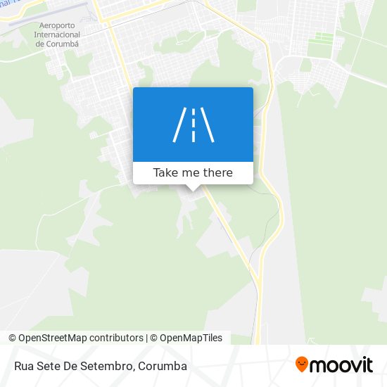 Rua Sete De Setembro map