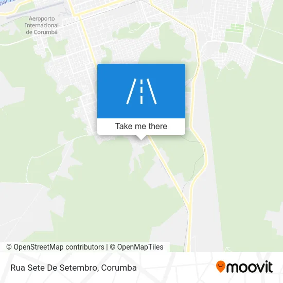 Rua Sete De Setembro map