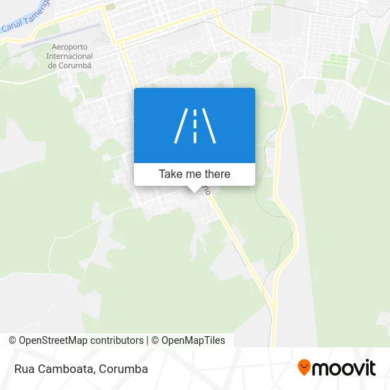Rua Camboata map