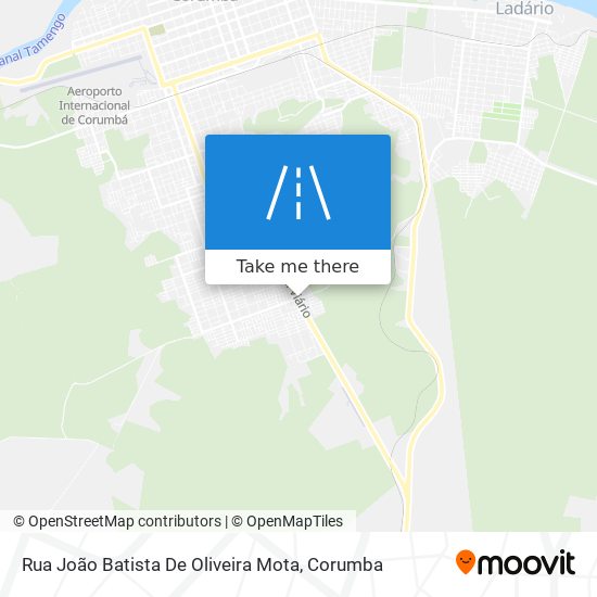 Mapa Rua João Batista De Oliveira Mota