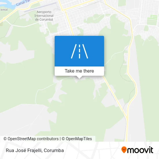 Rua José Frajelli map
