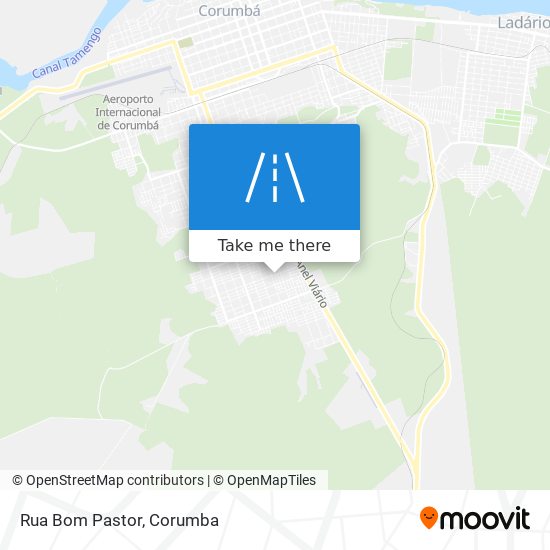 Rua Bom Pastor map