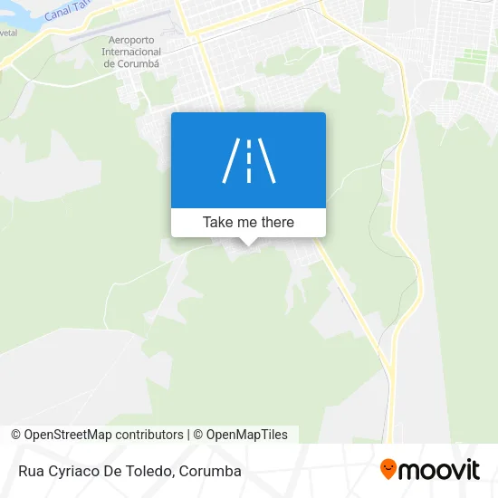 Rua Cyriaco De Toledo map
