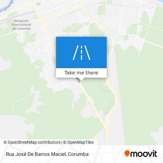 Mapa Rua José De Barros Maciel