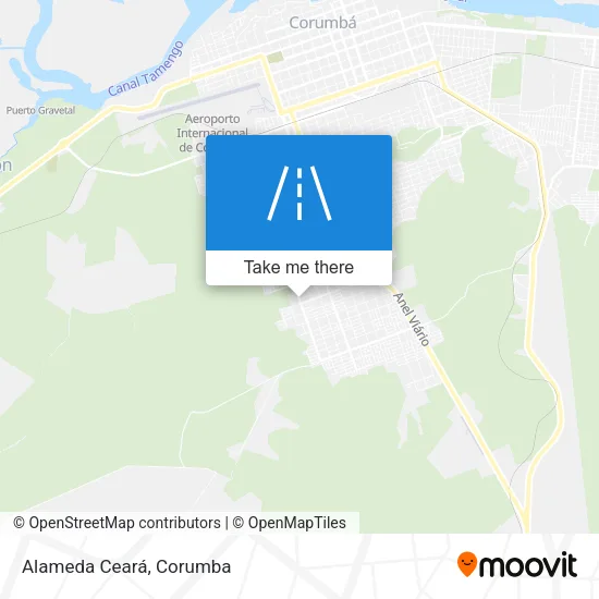 Alameda Ceará map
