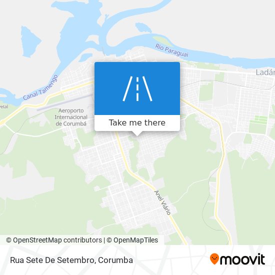 Mapa Rua Sete De Setembro