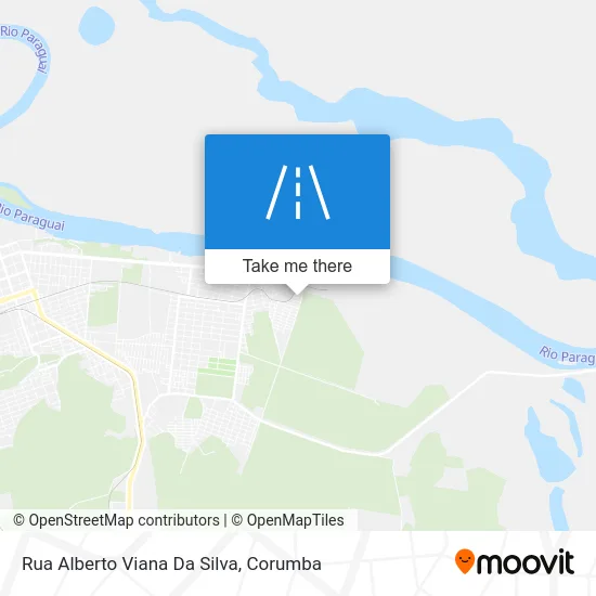 Rua Alberto Viana Da Silva map