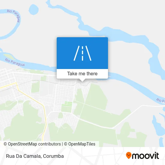 Rua Da Camala map