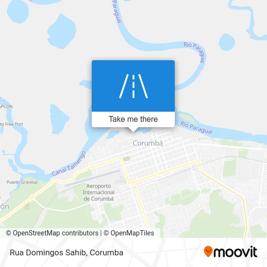 Rua Domingos Sahib map