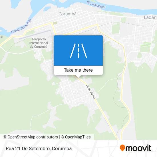 Rua 21 De Setembro map