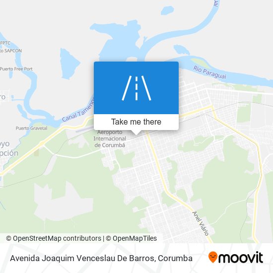 Avenida Joaquim Venceslau De Barros map