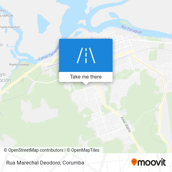 Rua Marechal Deodoro map