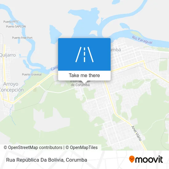 Rua República Da Bolívia map