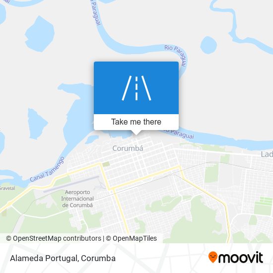 Alameda Portugal map