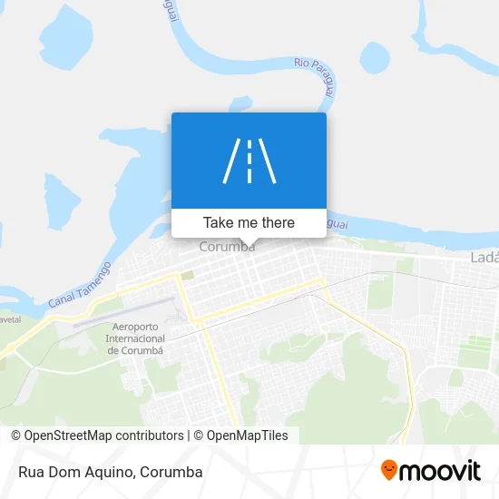Rua Dom Aquino map
