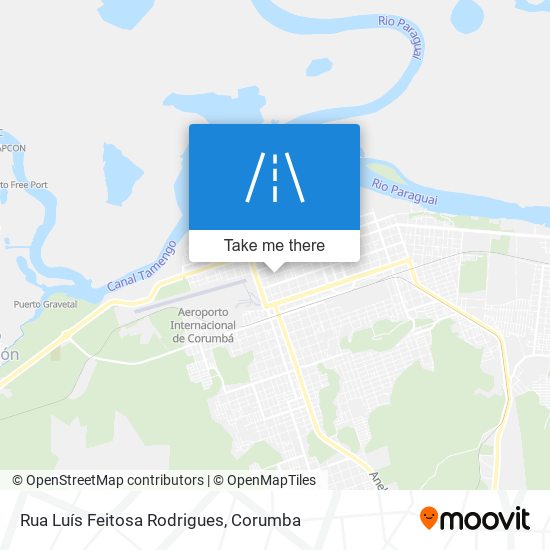 Mapa Rua Luís Feitosa Rodrigues