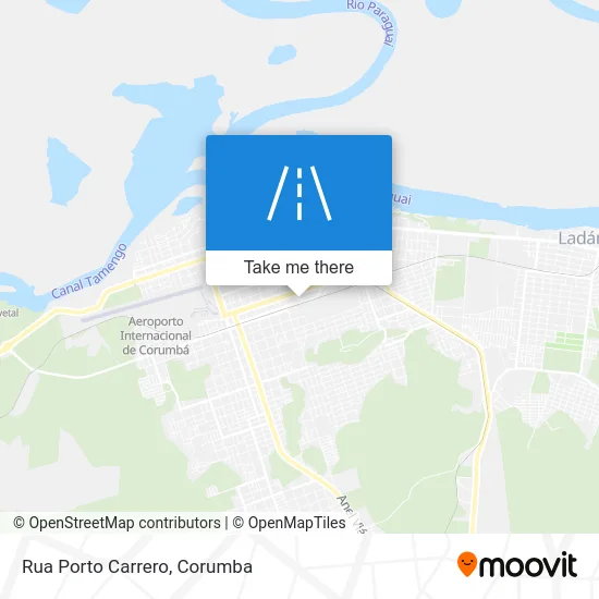 Rua Porto Carrero map