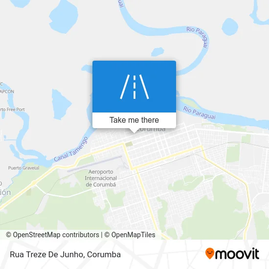 Rua Treze De Junho map