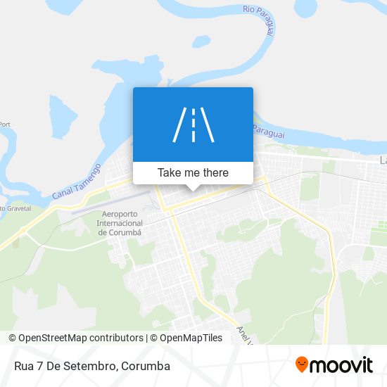 Mapa Rua 7 De Setembro