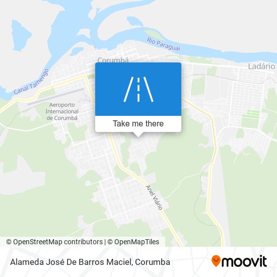 Alameda José De Barros Maciel map