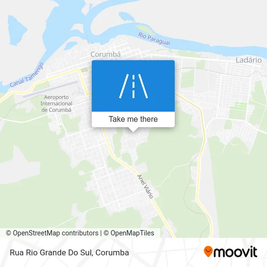 Rua Rio Grande Do Sul map