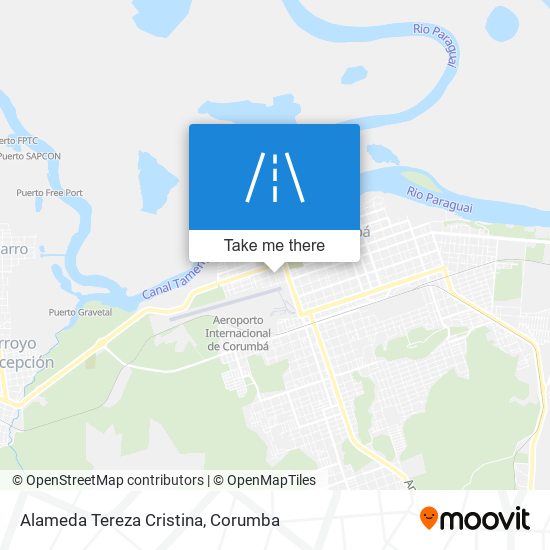 Alameda Tereza Cristina map